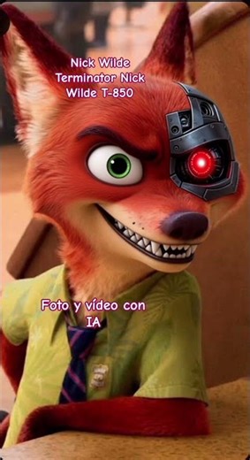 Nick Wilde Terminator Nick Wilde T-850💀