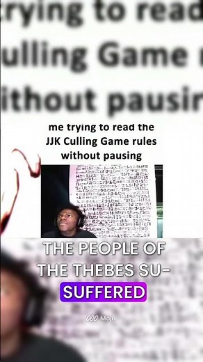 JUJUTSU KAISEN CULLING GAMES RULES EXPLAINED #jujutsukaisen #jjk #shorts