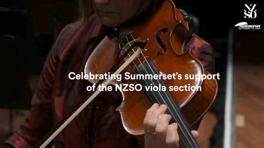 Summerset Retirement Villages partner with the NZSO’s Viola Section, who alongside the full orchestra, are incredibly grateful for Summerset’s vital support. Business sector collaboration with the arts is key to our continued success and we salute Summerset Retirement Villages for playing their part in helping to share the arts with all New Zealanders. | New Zealand Symphony Orchestra