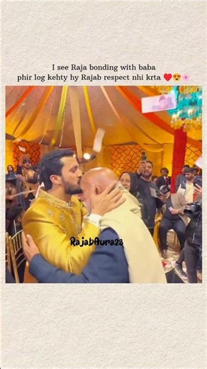 I see Rajab respect for his father ♥️😍🥲|#rajabfamily