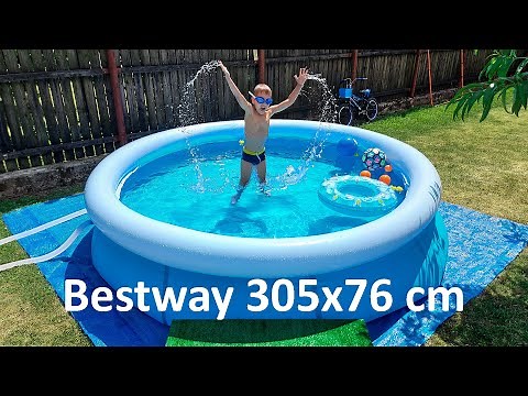 PISCINĂ COPII BESTWAY 305x76 cm, capacitate 3.8 m³
