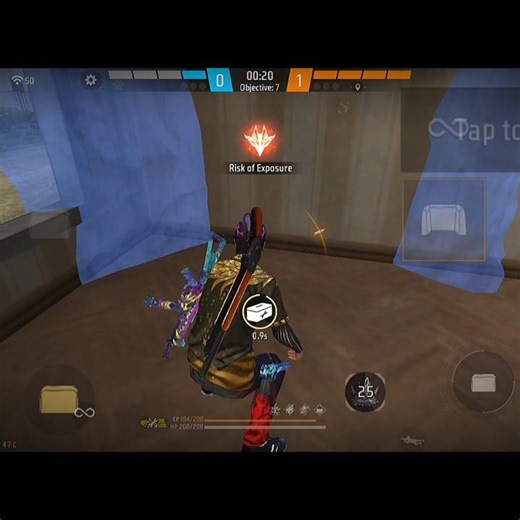 Getting perfect timing to shoot📱 #freefire #loud #srgfire