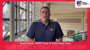‼️ Rules Changes to High School Track and Field are Now Available ‼️ Here, NFHS Track and Field Rules Committee Chair Jared Chizek breaks down this year’s most notable change- races to be recalled in first 50 meters when contact occurs between competitors. #NFHS #HighSchoolTrack&Field | NFHS