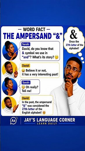 Why Is It Called an Ampersand? The Hidden Story Behind "&"