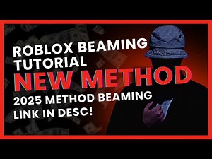 How to Beam Accounts in ROBLOX🎇2025 BEAMING METHOD🎆 MOBILE & PC