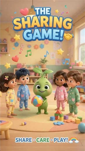 🤝 The Sharing Game Song! | Sharing & Kindness Song for Kids | Sunny Sprout Songs 🌱