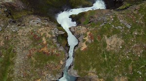 Waterfall, Flow, Stream. Free Stock Video