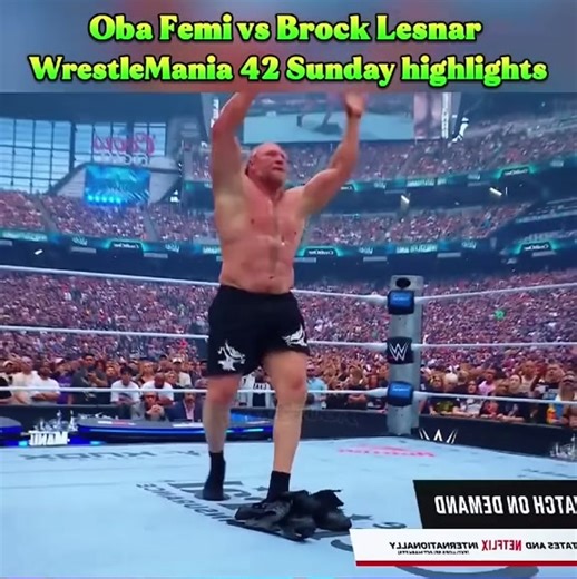 Brock Lesnar vs. Obafemi: Even Lions Grow Old