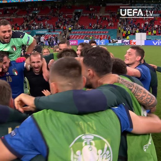 283K views · 10K reactions |  SCENES after the Azzurri made it 12 consecutive wins & sealed a quarter-final spot! 拾 #EURO2020 | UEFA EURO 2024 | Facebook