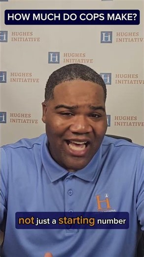 Police officer salary explained. Growth matters more than starting pay. #lawenforcementcareer #cops