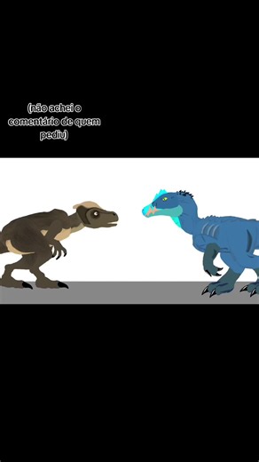 My OC VS Pervatasaurus #foryour #fyp #fyyp #edit #dinossauro #dinosaurs #animação #battle