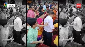 Footage of Stampede at Jagannath Rath Yatra in Agra goes viral | The Times of India