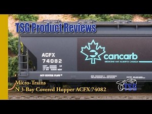 N Scale Covered Hopper Micro-Trains Product Review