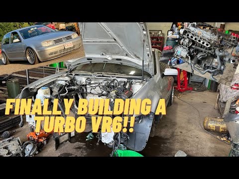 Turbo 24v VR6 Build PT1 : Engine Removal
