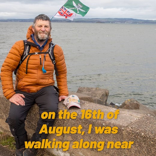 9.9K views · 312 reactions | A former Royal Navy sailor is walking around nearly 8,000 miles around the British coastline - after first coming up with the idea aged seven years old. He is hoping to raise £50,000 for the Gurkhas, and has so far raised nearly £9,200. | Metro | Facebook