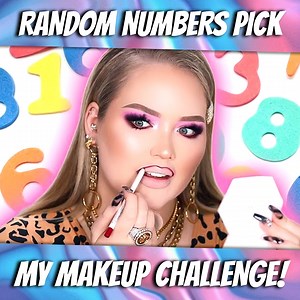 Random Numbers Pick My Makeup Challenge! | NikkieTutorials