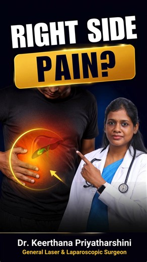 Your Right-Side Pain Isn’t Gas | Dr. Keerthana #Shorts