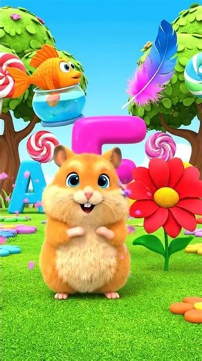 Join Our Cute Hamster on a Letter Adventure! 🐹✨ Learn with Fun & 3D Animation! 📚🎉