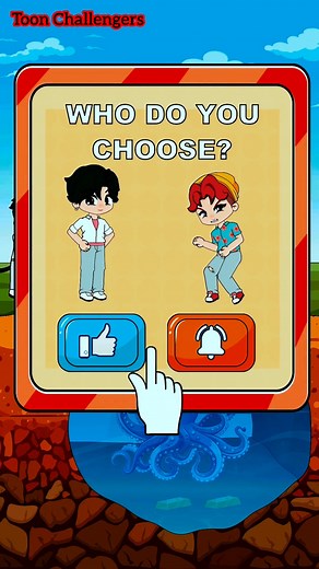 373K views · 11K reactions | Help Zoey Decide ! Good vs Evil Bridge Dilemma | Kpop Demon Hunters | Toon Challengers | Facebook