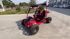 X-Pro New Rover 125cc Gas Powered Go Kart 3 Semi-Automatic Transmission w/Reverse Big 18"/19" Wheels