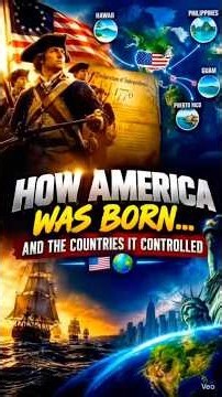Did You Know How America 🇺🇸 Was Born?… And the Countries It Controlled 🌍