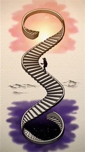 Mind-Bending Optical Illusions & Impossible Art ✏️✨ #Shorts