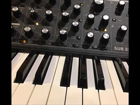 Bach WTC Book 1, Fugue 2 on Moog Synthesizer