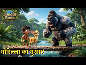 Mowgli Episode 36 | विशाल गोरिल्ला और केले का पुल! | Mowgli Baloo Bagheera - Jungle Ke Rang