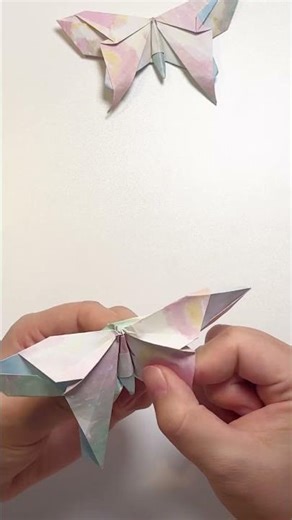 Easy Origami Butterfly #shorts #papercraft #diy #crafts #origami