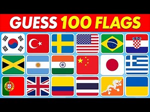 Guess the Country by The Flag 🚩🤔 | World Flags Quiz