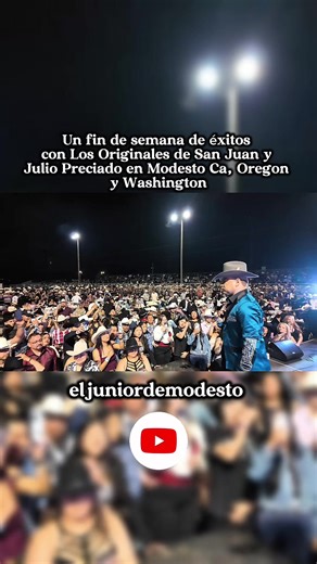 Un fin de semana de éxitos con Los Originales de San Juan y Julio Preciado | Modesto, Oregon y Washington @Los Originales De San Juan @Shotbyrnm #losoriginalesdesanjuan #eljuniordemodesto #modesto #209📍 #vlog