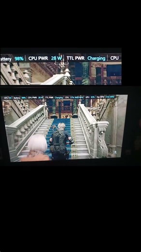 msi claw u5 EGPU TB4 rx9060xt 16Gb RE4 remake