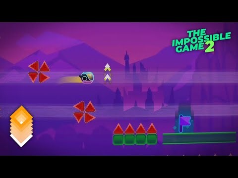 Zest, Difficulty [5/10] - Custom level | The impossible game 2+.
