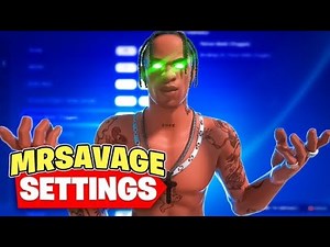 MrSAVAGE'S NEW *UPDATED* BEST KEYBOARD & MOUSE SETTINGS In Fortnite Chapter 5! (RESOLUTION + SPECS!)