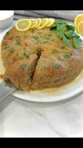 Stuffed Cabbage cake