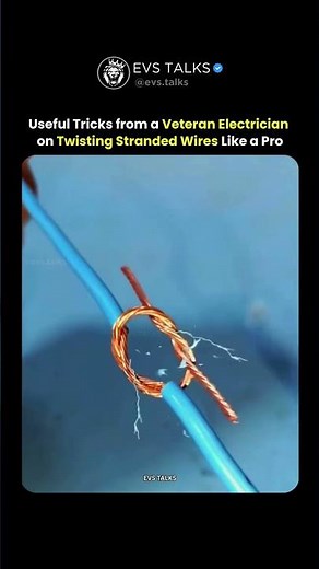 How to Twist Stranded Wire LIKE A PRO 🔧⚡ | Genius Trick!