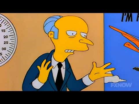 Mr. Burns - Success in Business