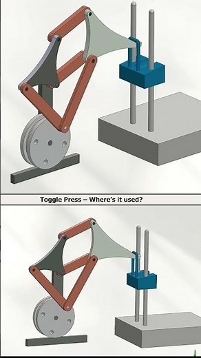 Toggle Press Mechanism