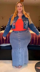 Haul Time with @sheinofficial @sheincurve 💙Plus High Waist Button Fly Mermaid Hem Denim SkirtSearch ID: 5201967🧡Plus Letter & Star Print Denim JacketSearch ID: 6518787💙🧡#SHEIN #SHEINDenimParty #ad #SHEINpartner #plussize #mermaidskirt #curvy #style #fashion #starjacket #demin #deminjacket #livingmybestlife #confident #haul #influencer #plussizemodel #fblifestyle | Claudia Floraunce