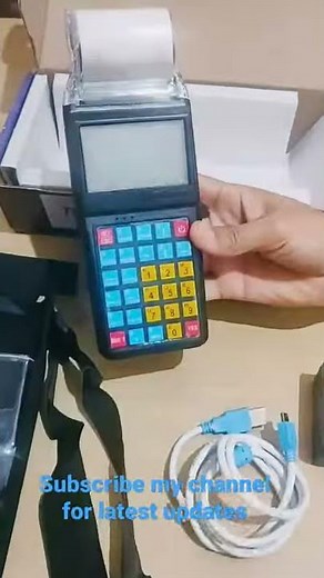 softland handheld ticket machine Unboxing