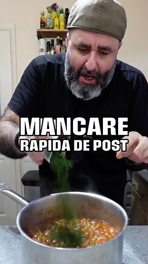 Mancare rapida de post...Mazare cu ciuperci 👌 | Barbosu