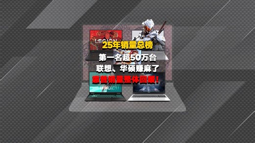 2025年的销量总榜出炉了，第一名卖了30亿！