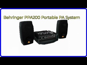 REVIEW (2025): Behringer PPA200 Portable PA System. First Look.