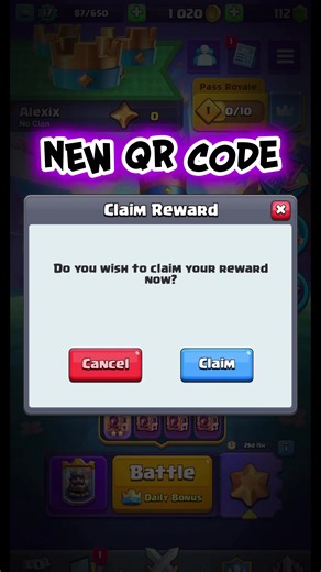 NEW QR CODE EMOTE CLASH ROYALE 2025🔥 #clashroyale #supercell #qrcodes #viral #fyp