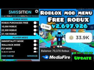 Roblox Mod Menu Robux | Free robux and antiban in 2025