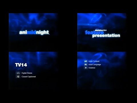 Encore Action's Animidnight Intro and Feature Presentation (2005-2010)-Rated TV14