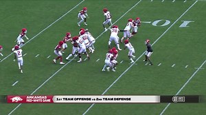 14K views · 541 reactions | First Razorback touchdown of 2023 belongs to AJ Green | Arkansas Razorback Football | Facebook