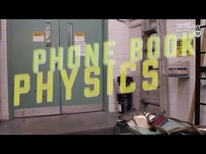 Demonstrating the power of friction with phonebooks