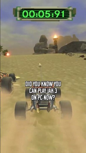 Playing Jak 3 on PC in 2026 #jakanddaxter #nostalgia #pcgaming