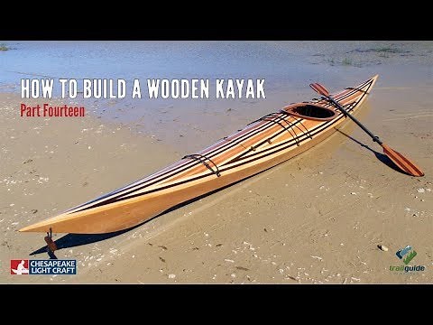 How to Build a Wooden Kayak - Applying the Fibreglass & Epoxy